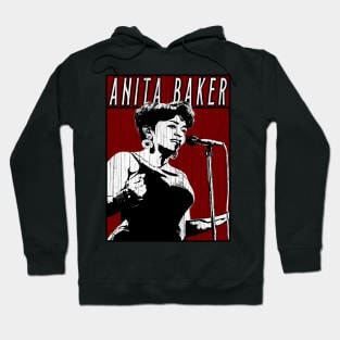 Vintage Retro Anita Baker Hoodie